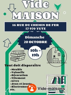 Photo du vide-maison Vide maison