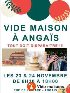 Photo du vide-maison Vide maison - Angaïs