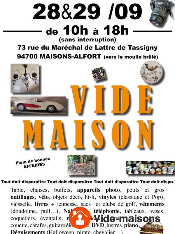 VIDE MAISON, atelier, maison, garage, enfant