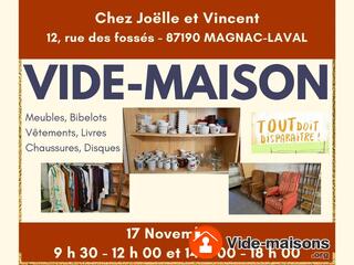 Photo du vide-maison Vide Maison avant l'hiver