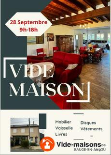 Photo du vide-maison Vide maison Baugé - Deux maisons en une