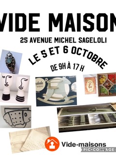 Photo du vide-maison Vide maison de beaux objets à découvrir