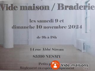 Photo du vide-maison Vide maison - Braderie - Petits prix