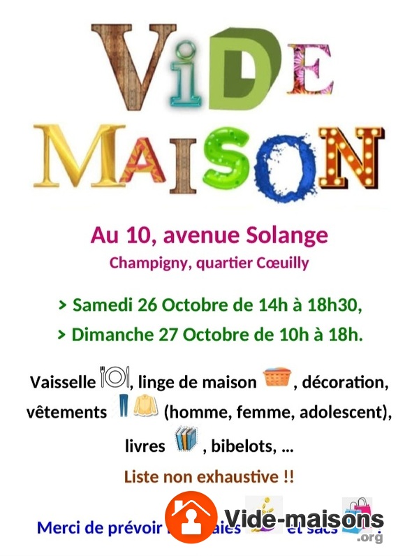 Vide-Maison à Coeuilly