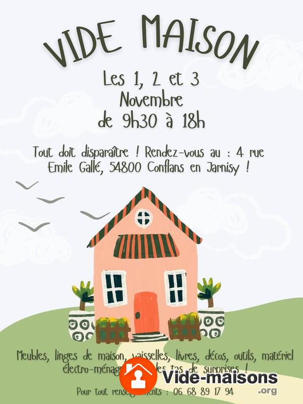 Vide maison à Conflans en Jarnisy