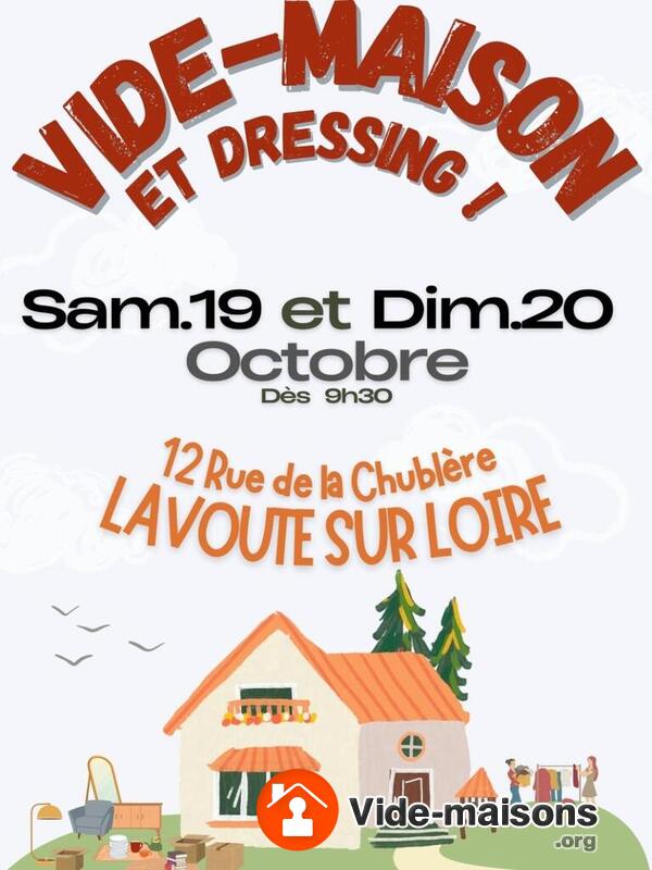 Vide-maison et vide-dressing