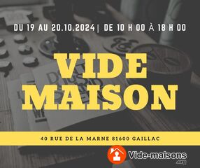 Photo du vide-maison Vide maison Gaillac