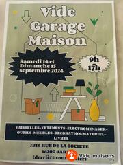 Photo du vide-maison Vide maison garage