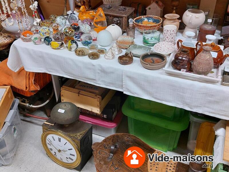 Vide maison-garage et brocante