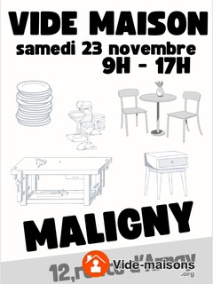 Photo du vide-maison Vide maison à Maligny samedi 07 décembre