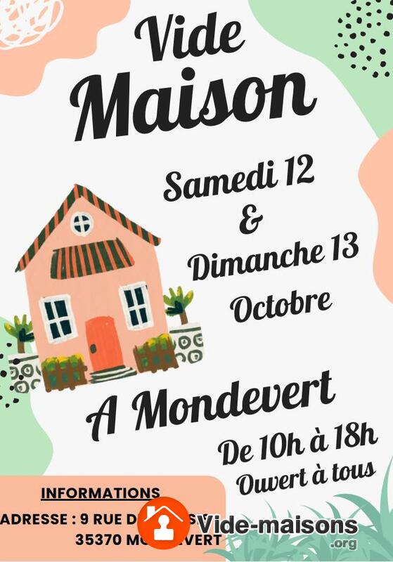 Vide maison Mondevert