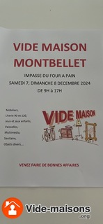 Photo du vide-maison Vide maison Montbellet