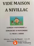 Vide maison Nivillac