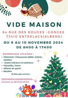 Photo du vide-maison Vide maison PARTICULIER - 84 rue des rouges-gorges albens