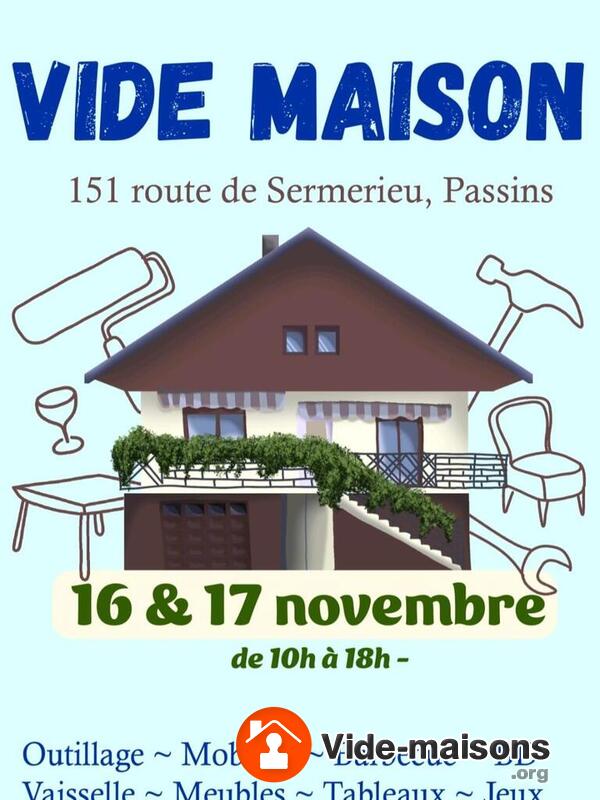 Vide maison à Passins