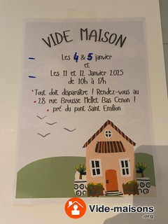 Photo du vide-maison vide maison petits prix