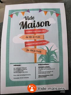 Photo du vide-maison Vide maison (Puériculture Principalement)