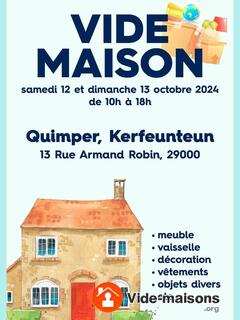 Photo du vide-maison Vide maison Quimper Kerfeunteun