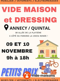 Photo du vide-maison Vide maison - quintal - annecy