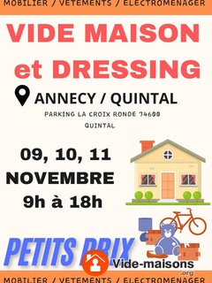 Photo du vide-maison Vide maison - quintal - annecy