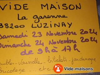 Photo du vide-maison Vide maison tout doit disparaître.