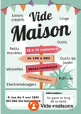 Vide Maison tout doit disparaître.