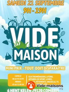 Photo du vide-maison Vide maison - Tout doit disparaître - mini prix