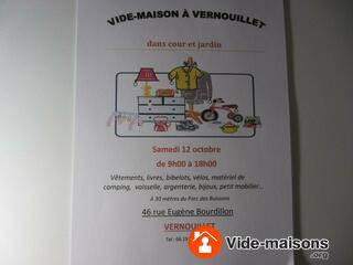 Photo du vide-maison Vide maison VERNOUILLET 78 dans cour et jardin