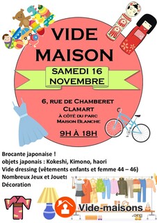 Photo du vide-maison Vide maison , vide dressing