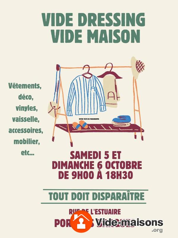 Vide maison, vide dressing