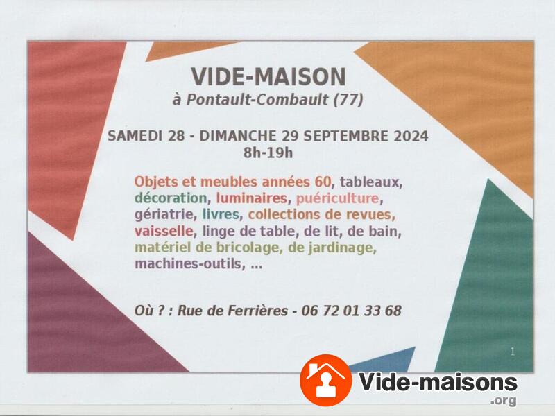 Vide-maison, Vide-garage, Vide-atelier