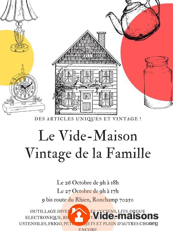 VIDE-MAISON Vintage de la famille