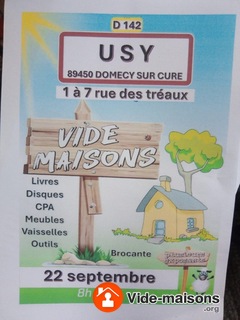 Photo du vide-maison Vide maisons 1 à 7 rue des tréaux Usy