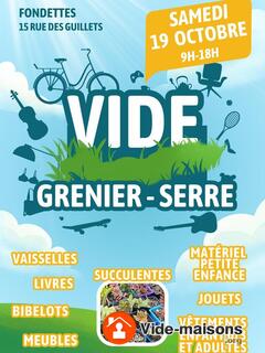 Photo du vide-maison Vide-Serre (succulentes) et Vide-Grenier